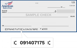 routing cheque checks indicated nine pngio