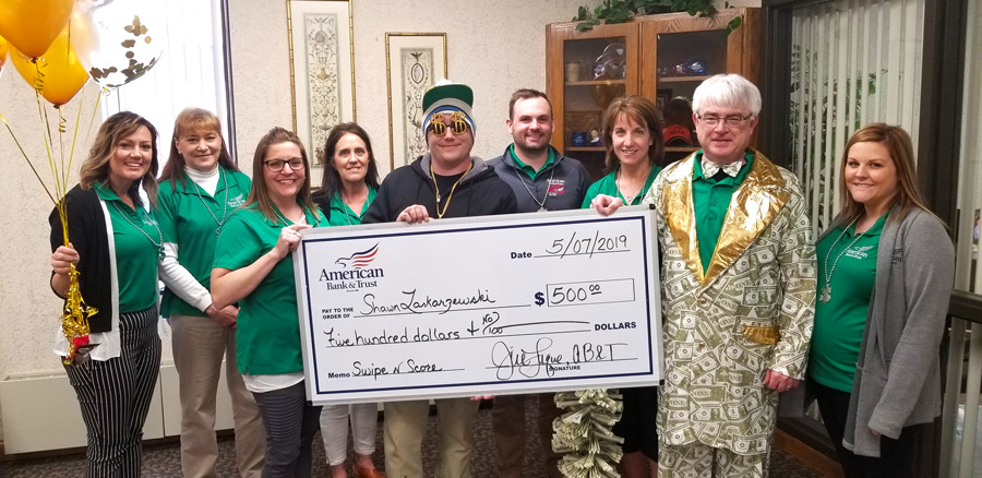 Shawn-L. with Miller team winning $500