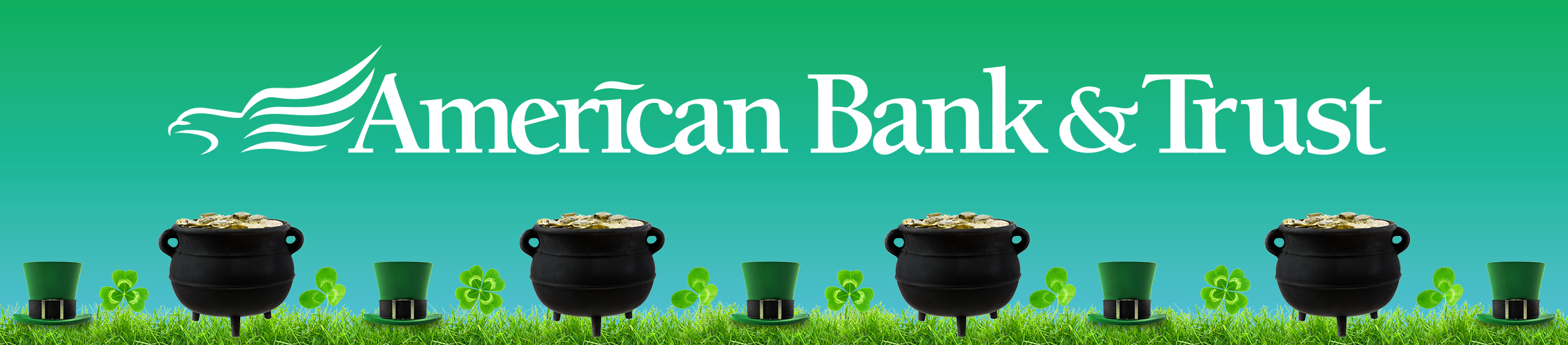 2023 - AB&T - Pot of Gold Sweepstakes Banner Opt 2 12 Days of Christmas Banner