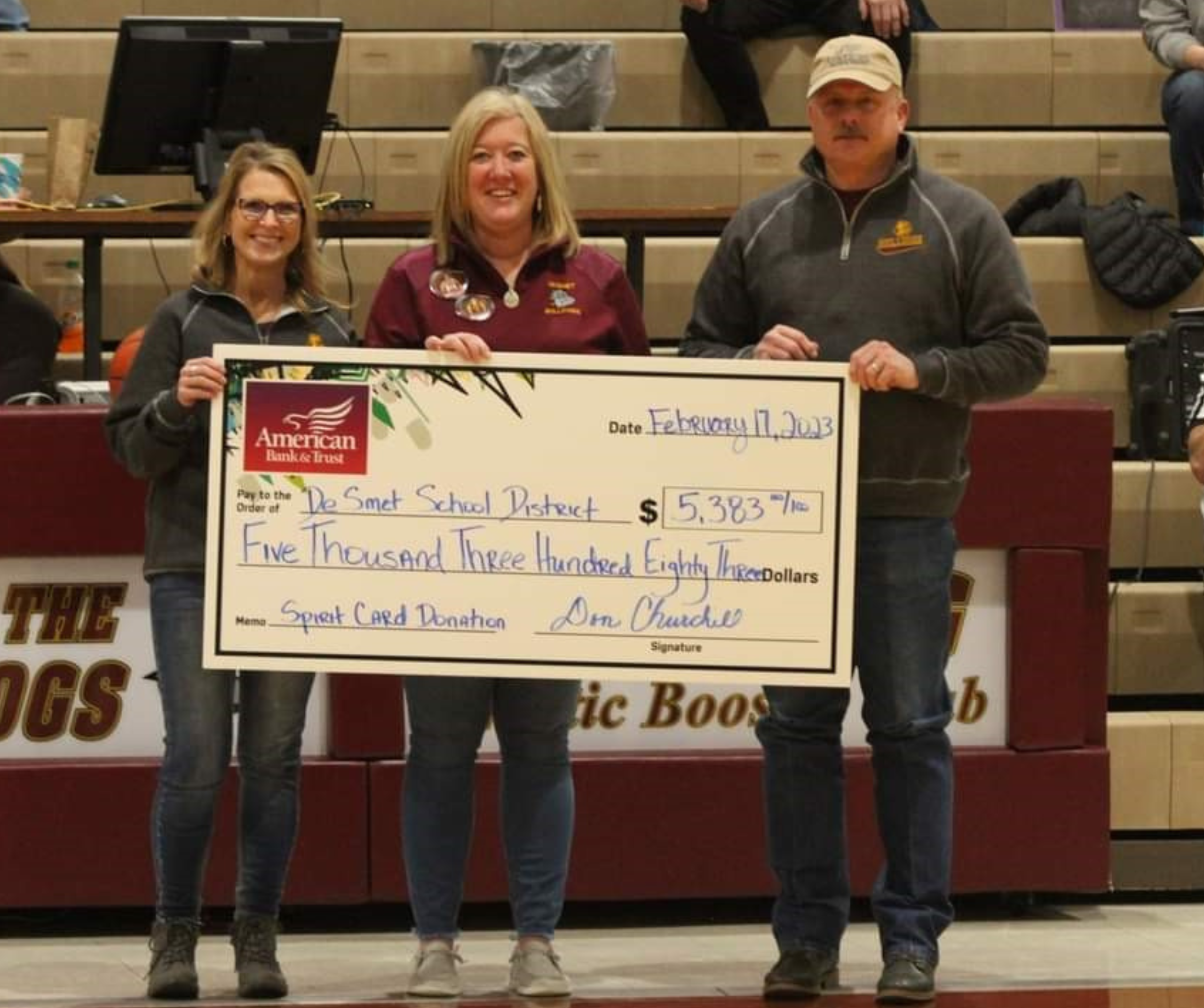 DeSmet Spirit Card Donation DeSmet Spirit Card Donation
