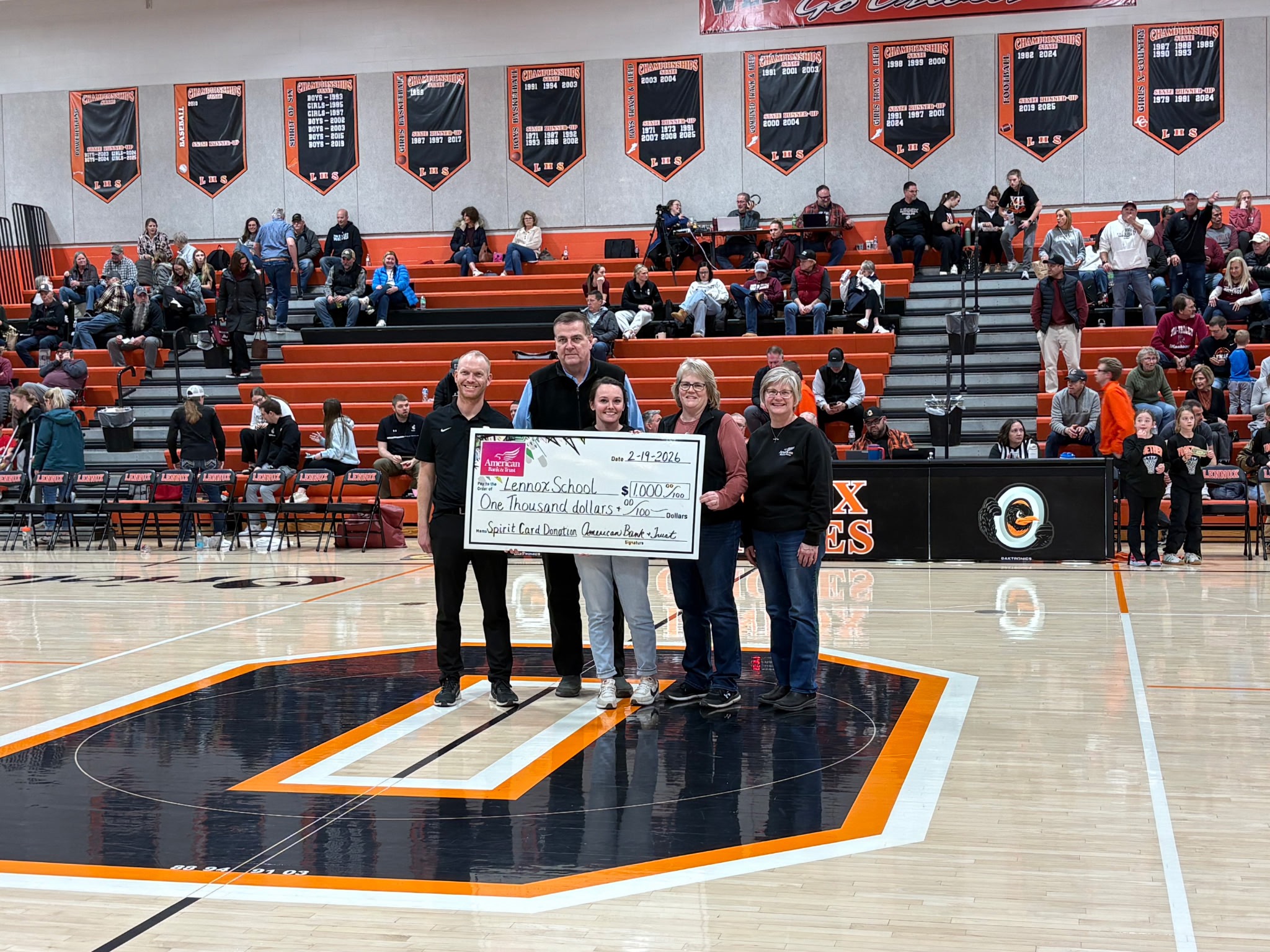 Miller Spirit Card Donation