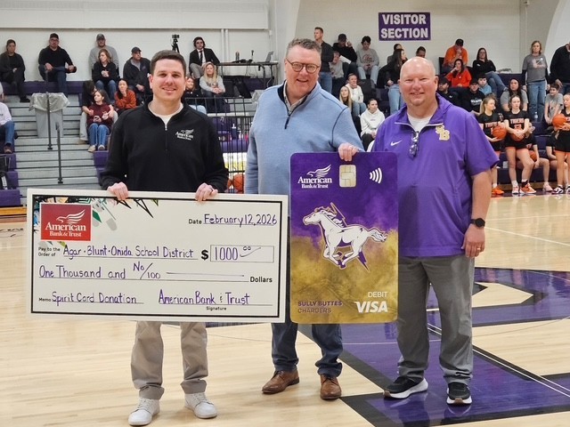 Stanley County Spirit Card Donation