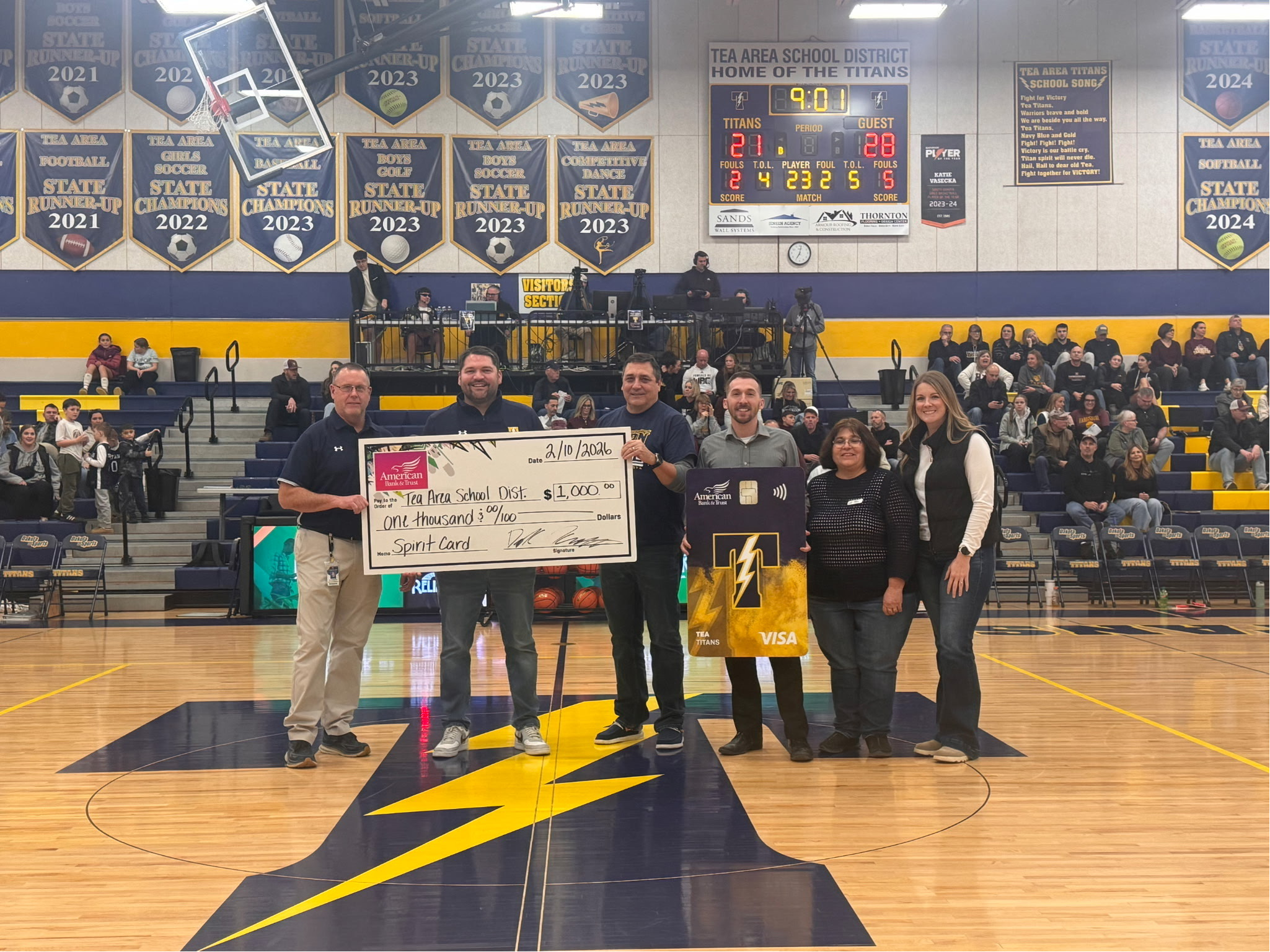 Wolsey Spirit Card Donation